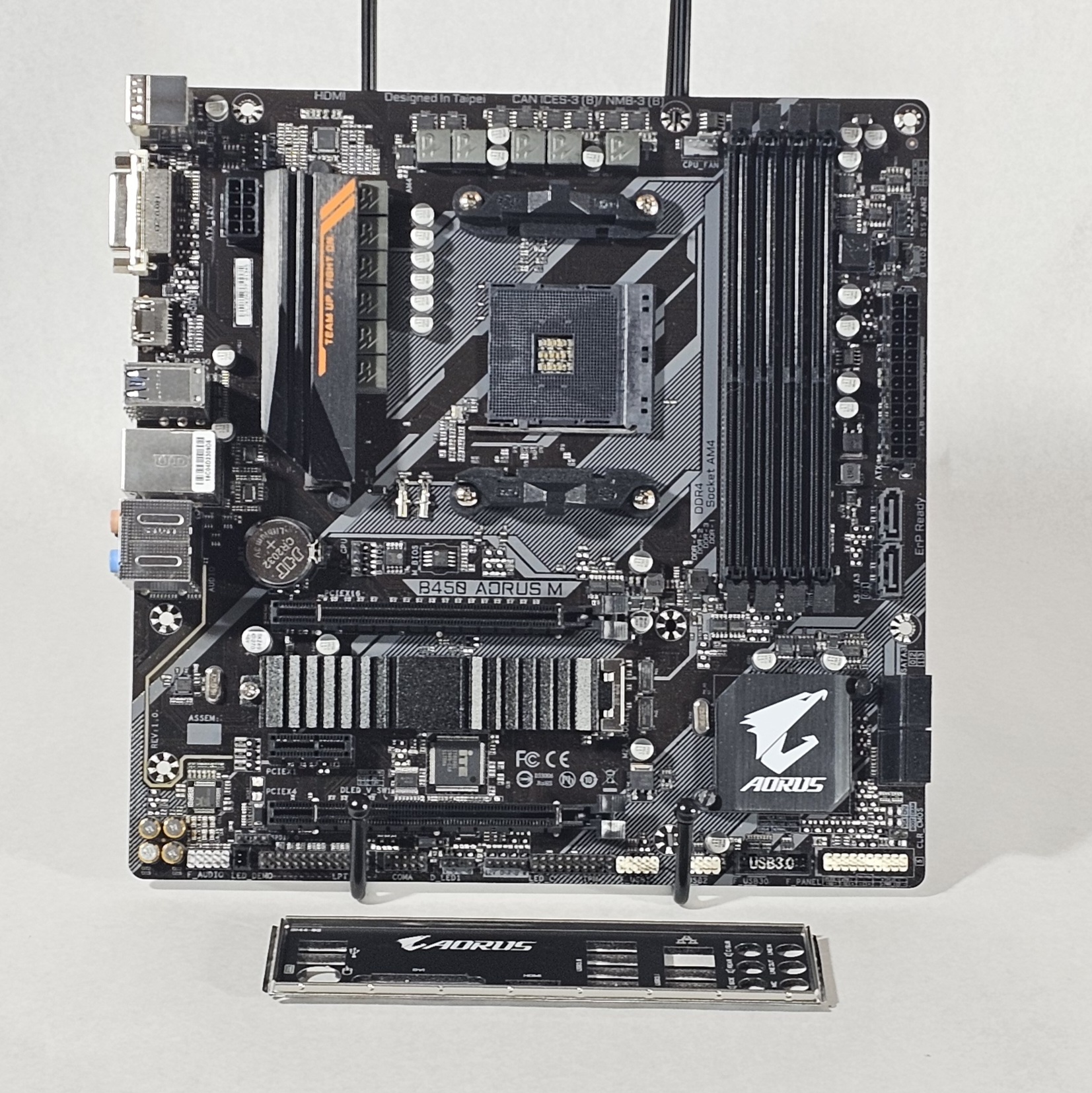 B450 Aorus M AMD AM4 DDR4 mATX Motherboard - Fully Tested