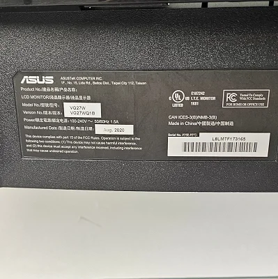 ASUS VG27WQ1B 27" Curved Gaming Monitor - photo 7