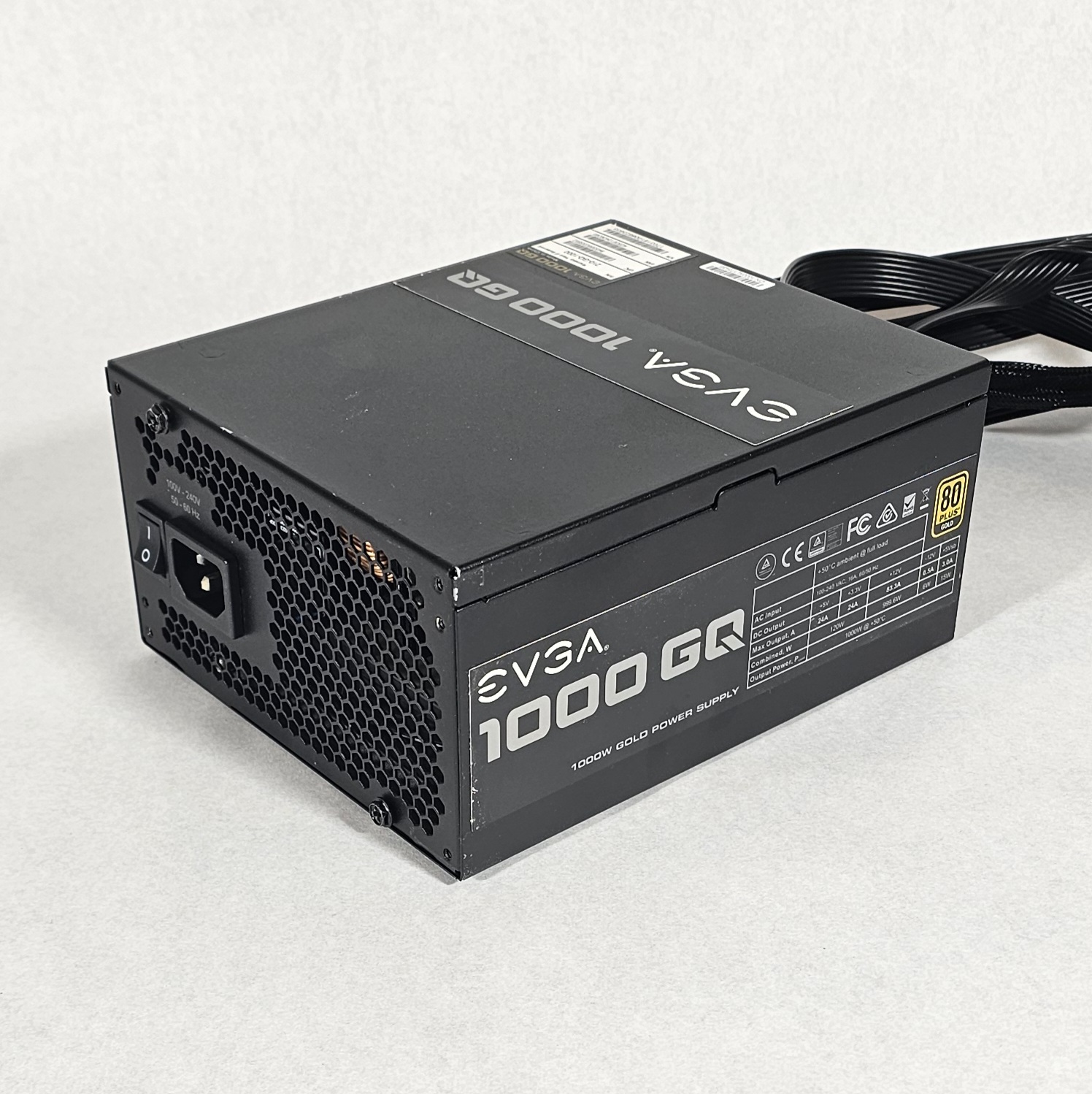 1000 Watt PSU EVGA 1000 GQ Power Supply - Ready to Ship