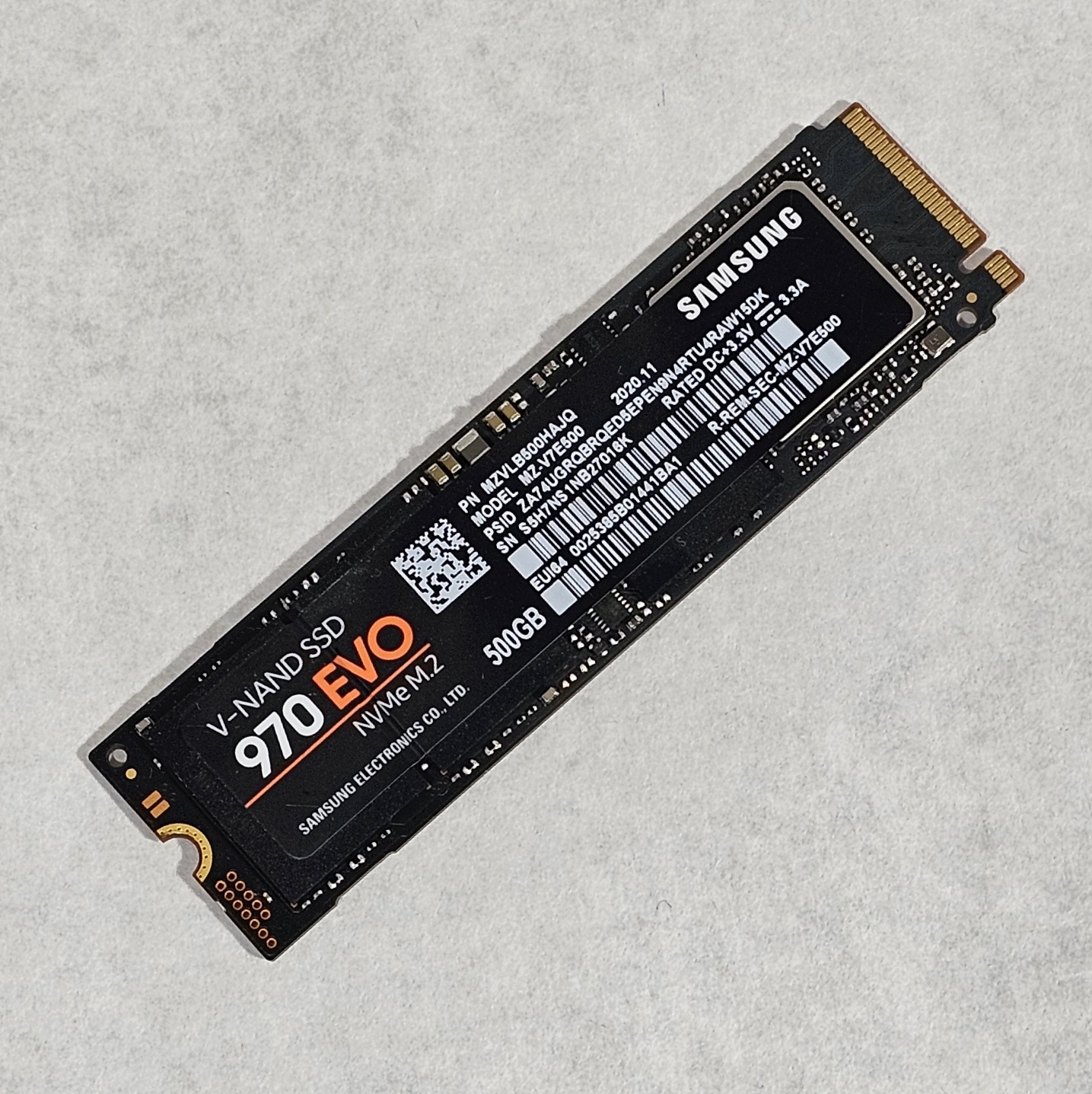 500GB NVMe M.2 SSD 1 of 4 Samsung 970 EVO