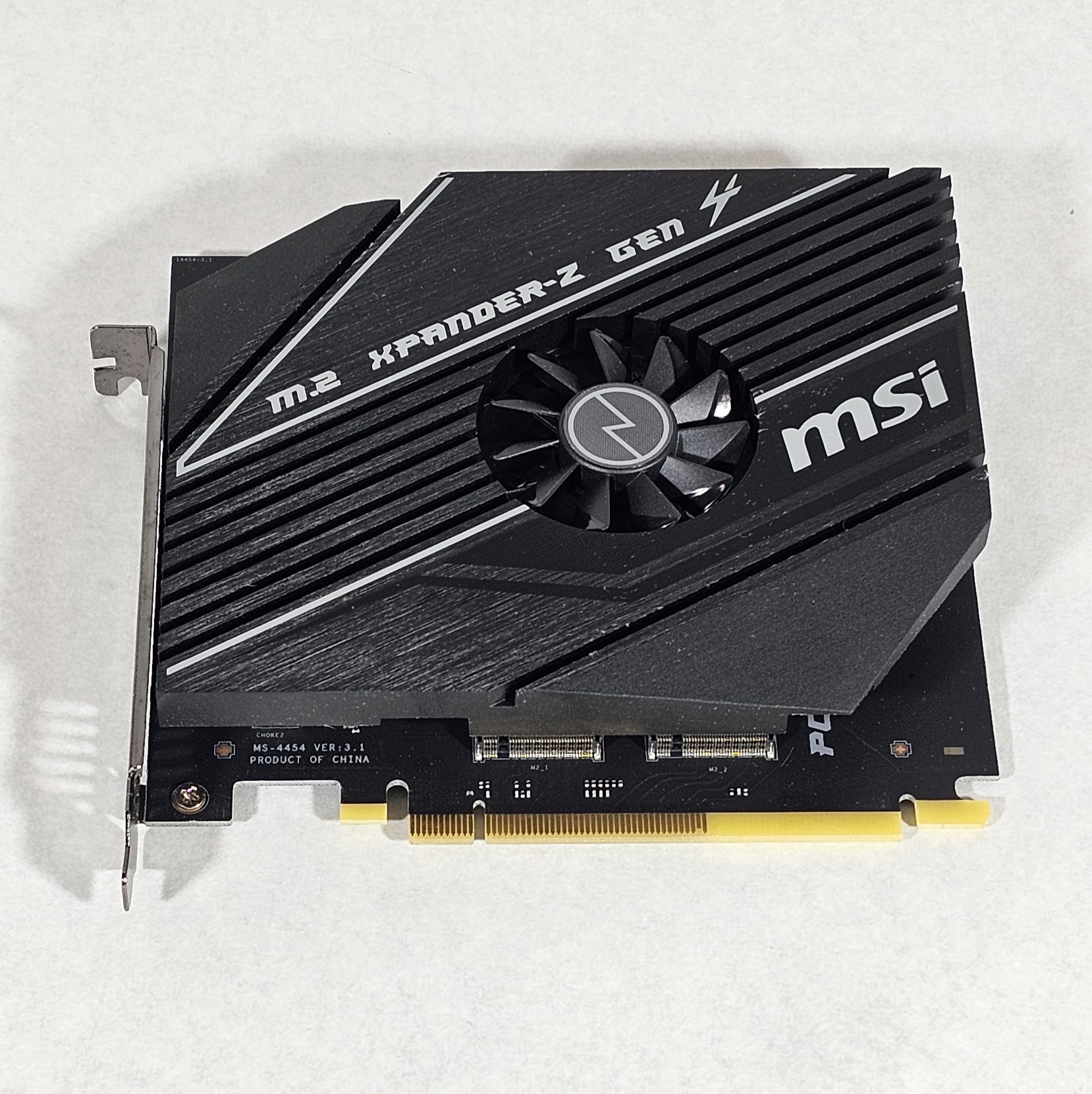 MSI M.2 XPANDER-Z RAID M.2 NVMe SSD Dual Slot Expansion Card - Ready to Ship