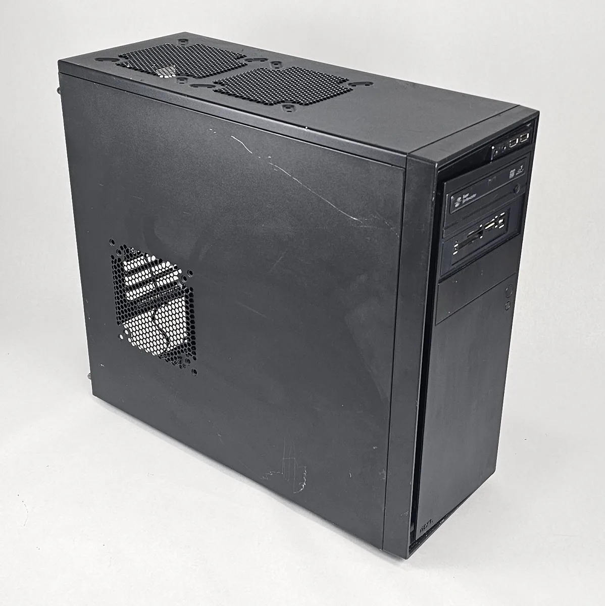 Black PC Case w/ 1 Fan