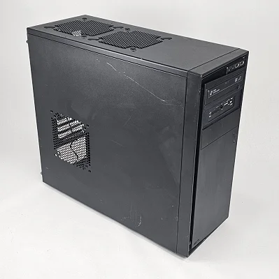 Black PC Case w/ 1 Fan - photo 1