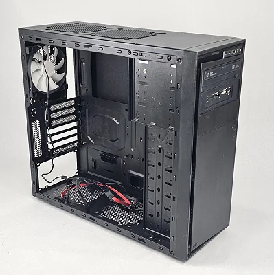 Black PC Case w/ 1 Fan - photo 4