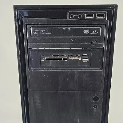 Black PC Case w/ 1 Fan - photo 8