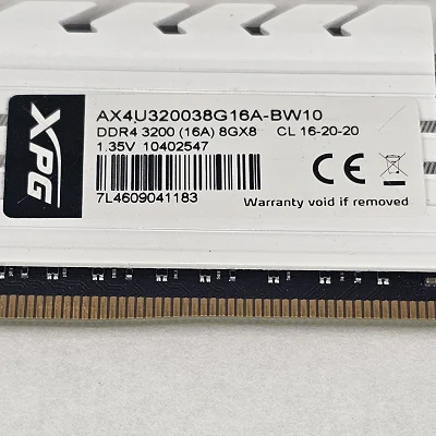 16GB DDR4 (2x8GB) CL16 3200MT/s ADATA XPG Gammix D10 - photo 3
