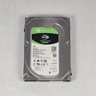 1TB 3.5" Hard Drive Seagate Barracuda - photo 1