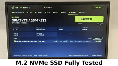 2TB NVMe M.2 SSD Gigabyte AORUS Gen5 14000 SSD Gen5 - photo 3