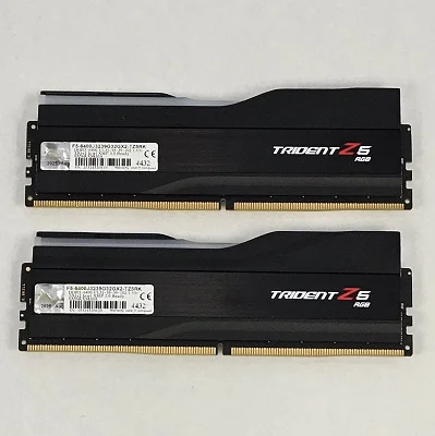 64GB DDR5 (2x32GB) CL32 6400MT/s G.Skill Trident Z5 RGB - photo 3