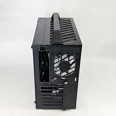 Black PC Case with Tempered Glass w/ 5 Fans - photo 6