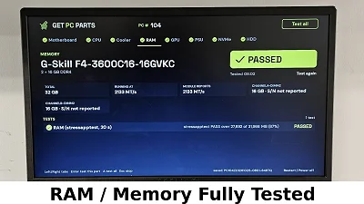 32GB DDR4 (2x16GB) CL16 3600MT/s G.Skill Ripjaws V - photo 4