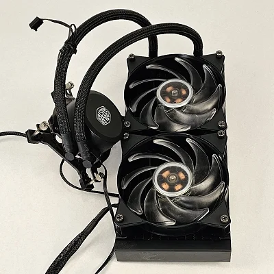 240mm AIO Cooler Master RGB CPU Liquid Cooler for Intel LGA1200 - photo 3