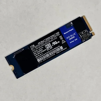 1TB NVMe M.2 SSD WD Blue SN550 Gen3 - photo 1
