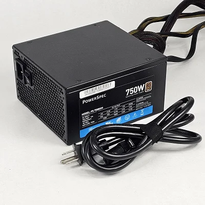 750 Watt PSU PowerSpec PS 750BSM Power Supply - photo 4