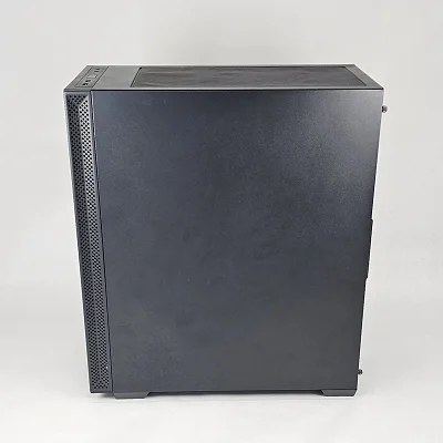 Black PowerSpec PC Case with Tempered Glass w/ 2 Fans - photo 7