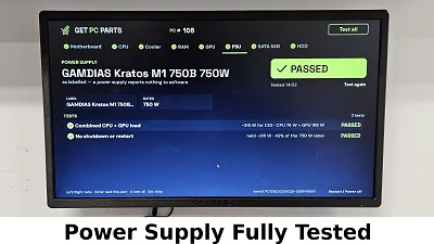 750 Watt PSU GAMDIAS KRATOS M1-750B Power Supply - photo 7