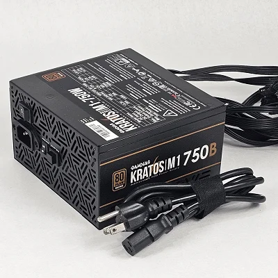 750 Watt PSU GAMDIAS KRATOS M1-750B Power Supply - photo 4