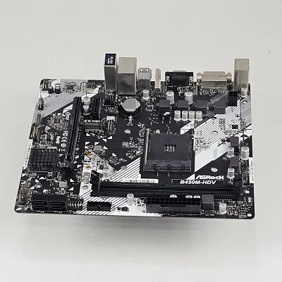 ASRock B450M-HDV AMD AM4 DDR4 mATX Motherboard - photo 4
