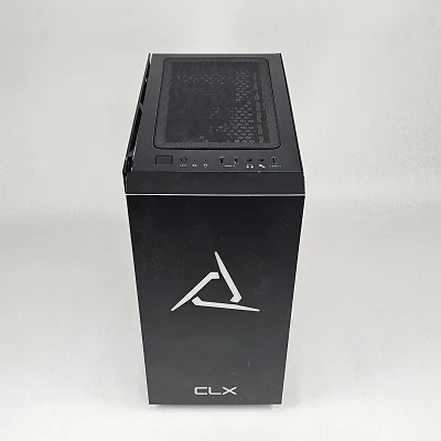 Black CLX PC Case with Tempered Glass w/ 3 Fans - photo 5