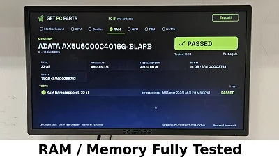 32GB DDR5 (2x16GB) CL40 6000MT/s ADATA XPG - photo 7