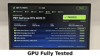 RTX 4070 Ti PNY 12GB - photo 9