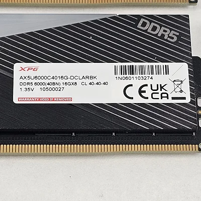 32GB DDR5 (2x16GB) CL40 6000MT/s ADATA XPG - photo 5
