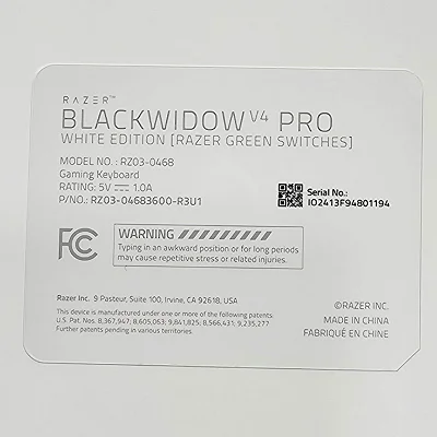 Razer BlackWidow V4 Pro White Edition Mechanical Gaming Keyboard - White Wired - photo 7