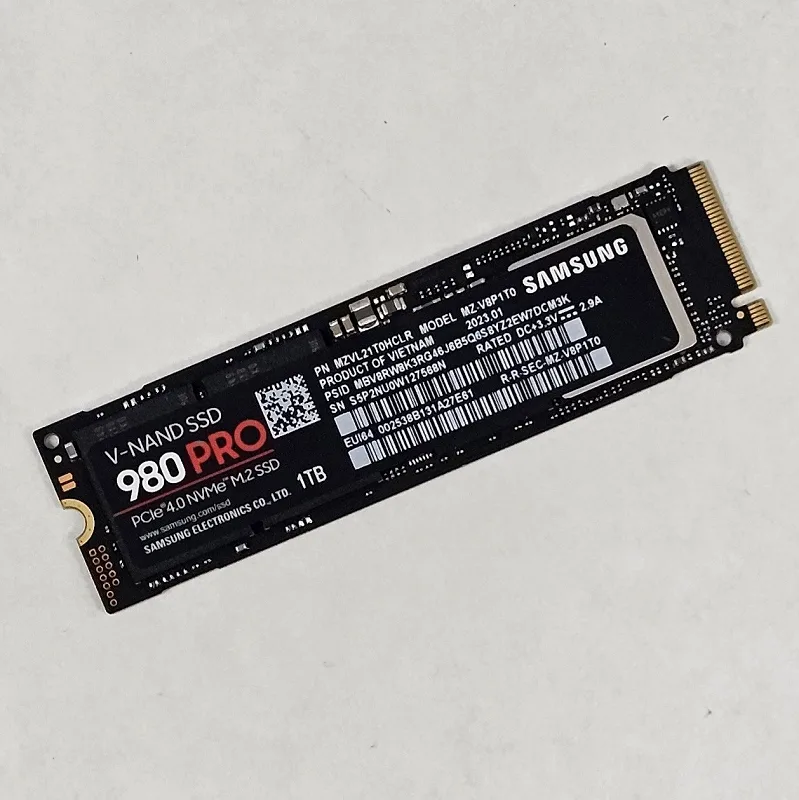 1TB NVMe M.2 SSD Samsung 980 PRO Gen3
