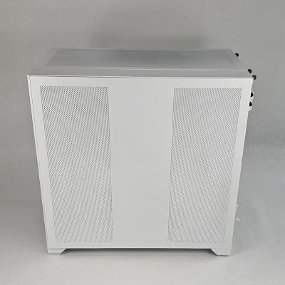 White PC Case with Tempered Glass w/ 6 Fans - photo 7