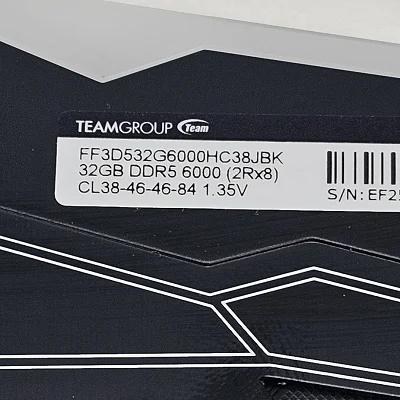 64GB DDR5 (2x32GB) CL38 6000MT/s TEAMGROUP T-FORCE DELTA RGB - photo 4