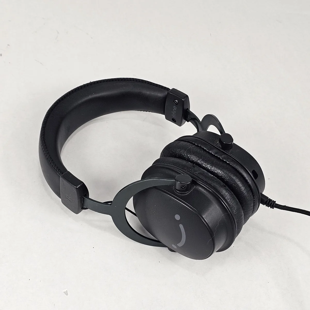 FIFINE Black Headset - 3.5mm Wired
