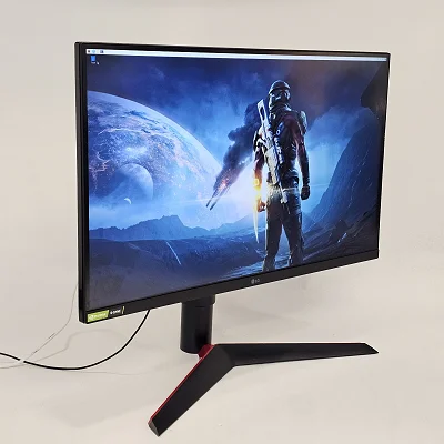 144Hz 1ms LG 27GL83A-B 27" Gaming Monitor - photo 3