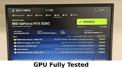 RTX 5050 MSI Ventus 2X OC 8GB - photo 9
