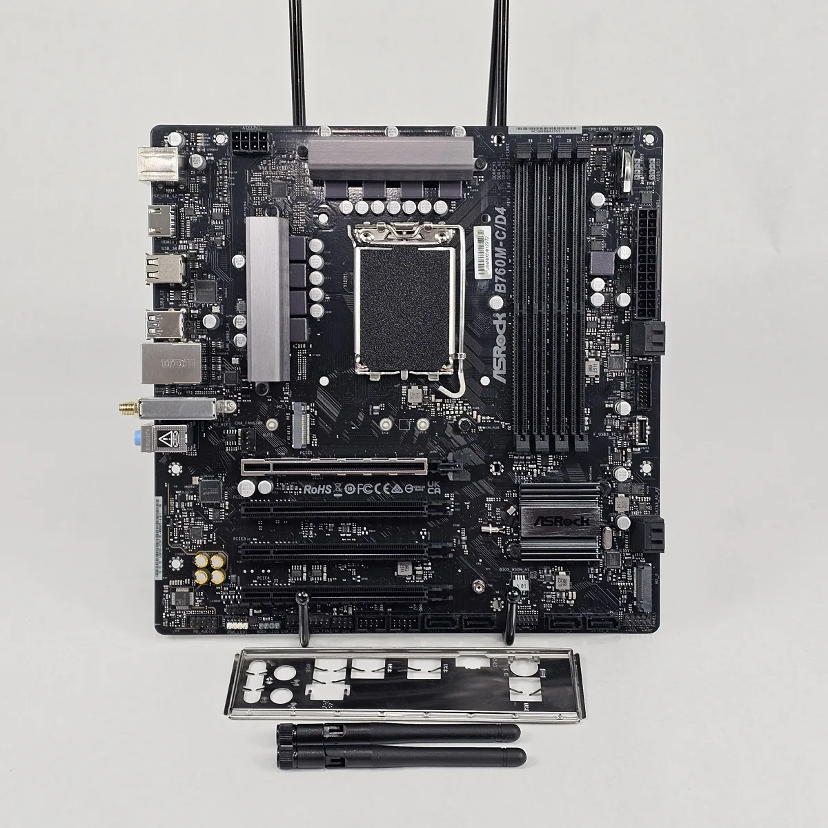 ASRock B760M-C/D4 LGA1700 DDR4 mATX Motherboard