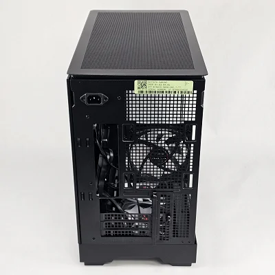 Black Skytech Gaming PC Case with Tempered Glass w/ 4 Fans - photo 6