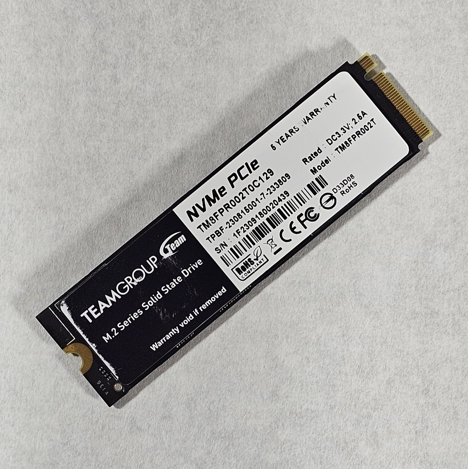 2TB NVMe M.2 SSD TEAMGROUP
