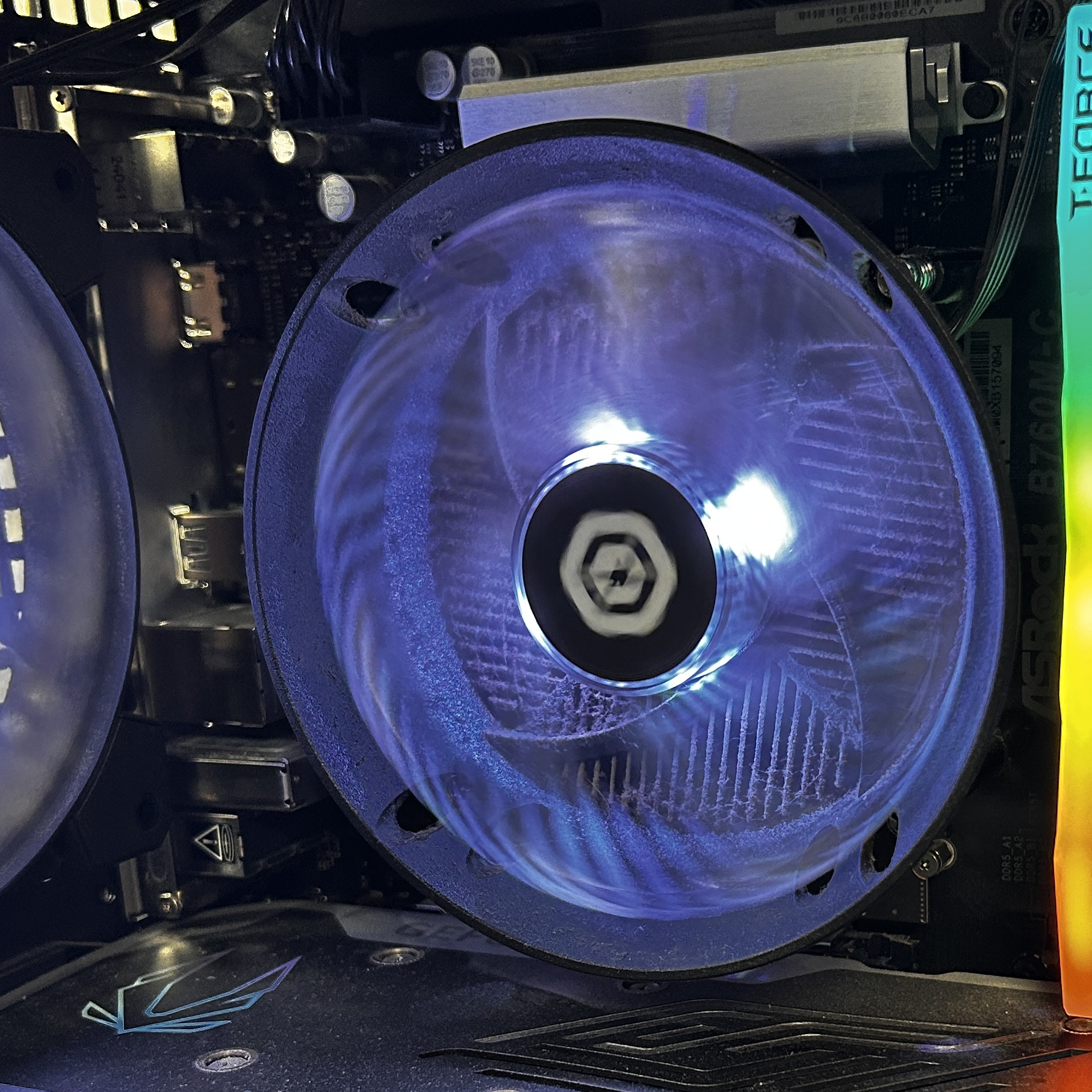 RGB CyberPower PC CPU Air Cooler Intel LGA1700