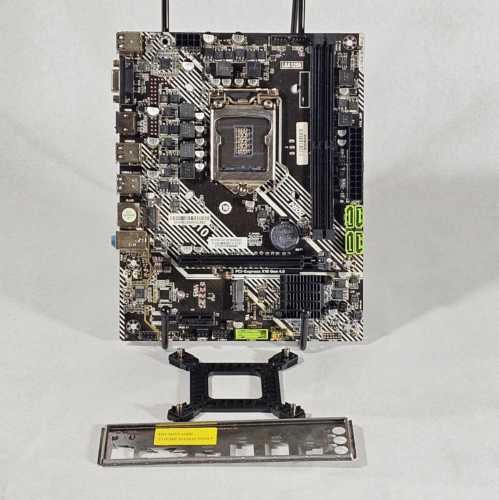 H510M LGA1200 DDR4 PCIe 4.0 mATX Motherboard - Fully Tested