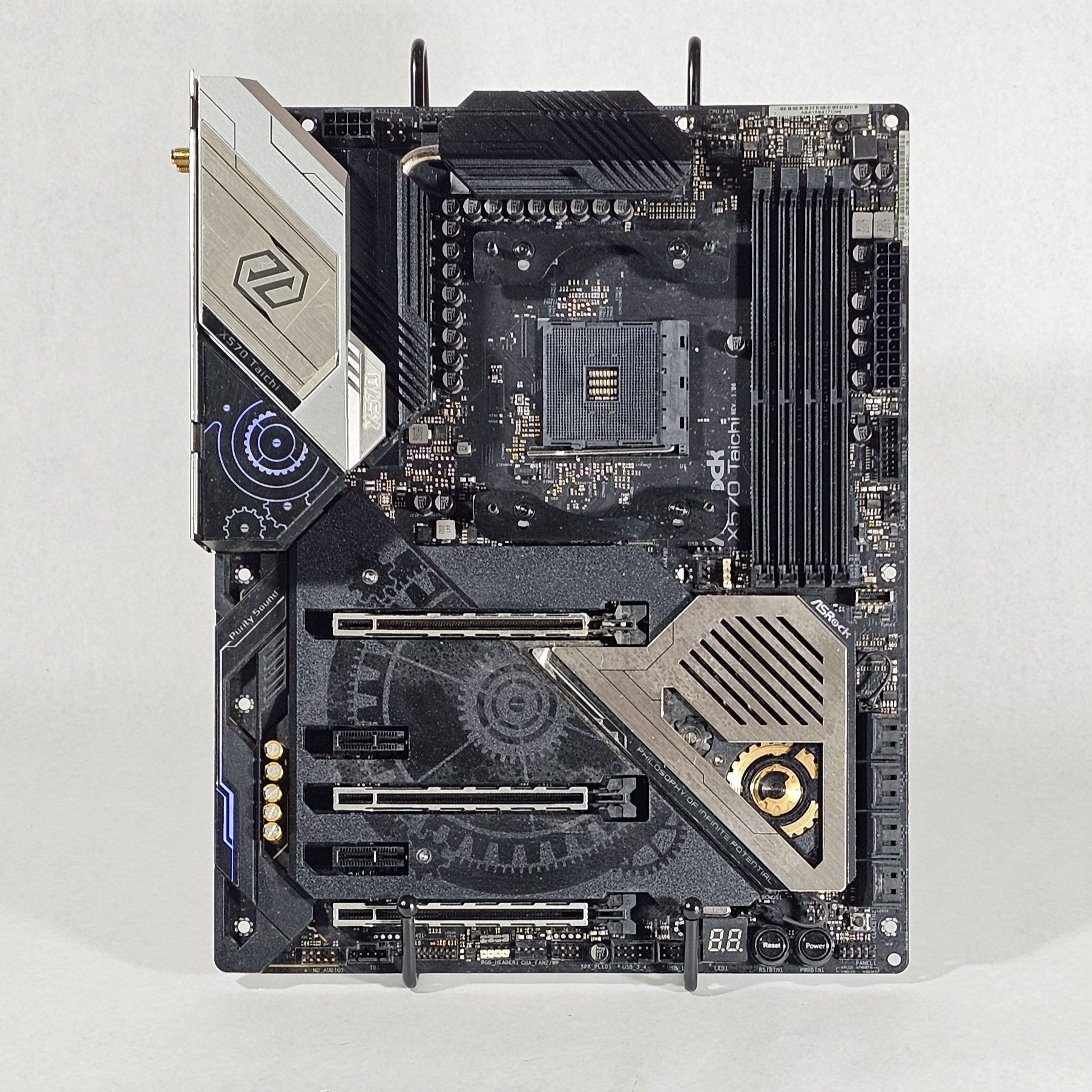 X570 AM4 DDR4 WIFI ATX ASROCK Taichi Motherboard - Like New