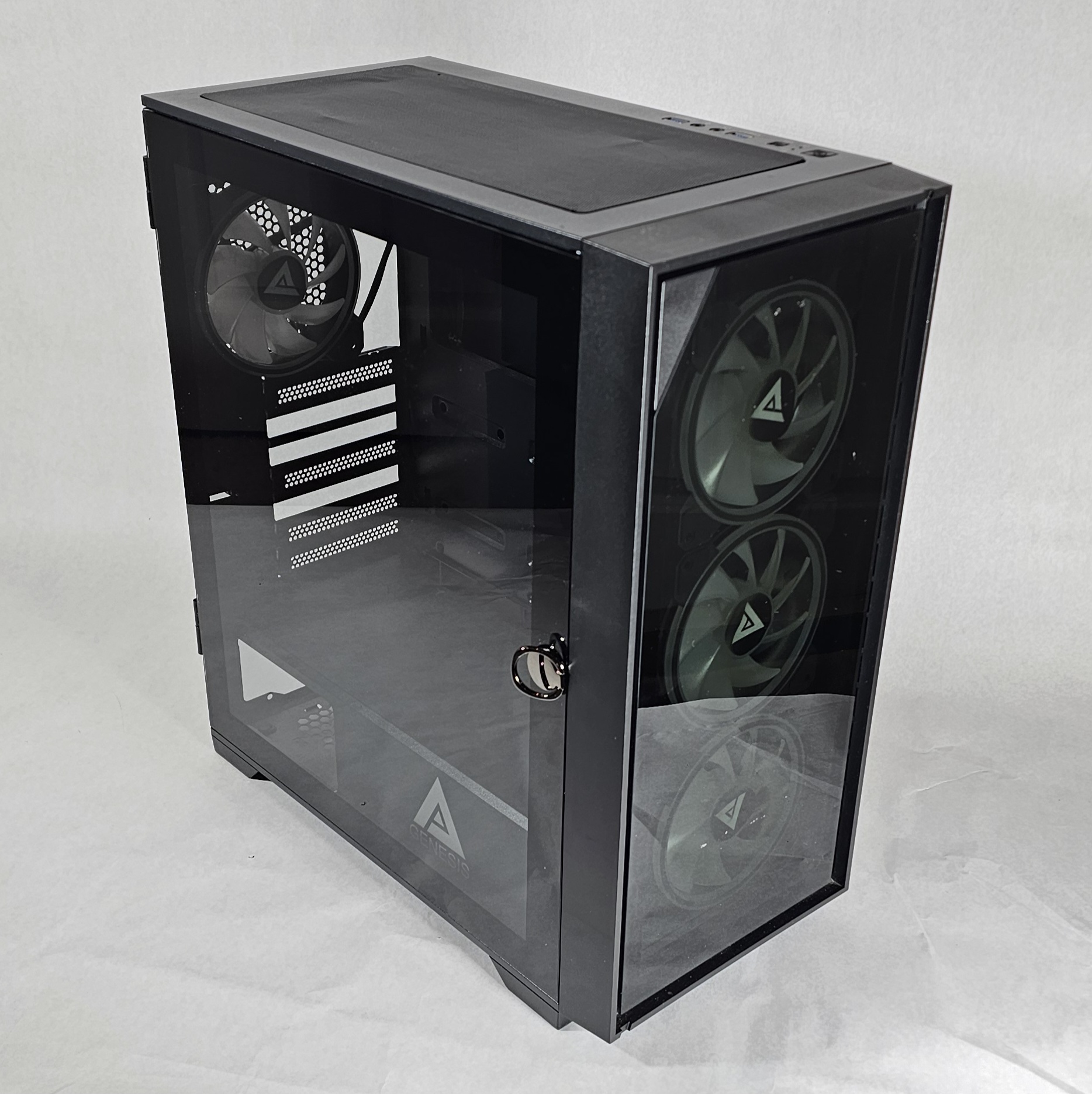 GENESIS PC Case with Tempered Glass