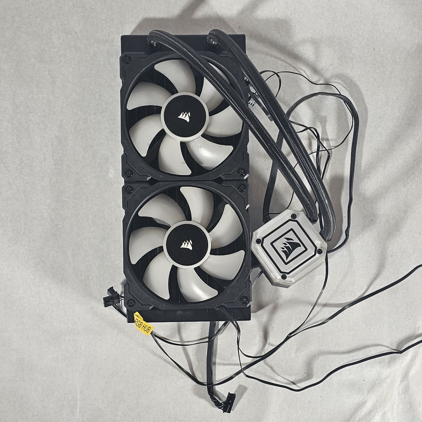 240mm RGB AIO Corsair CPU Liquid Cooler LGA1200 - Fully Tested