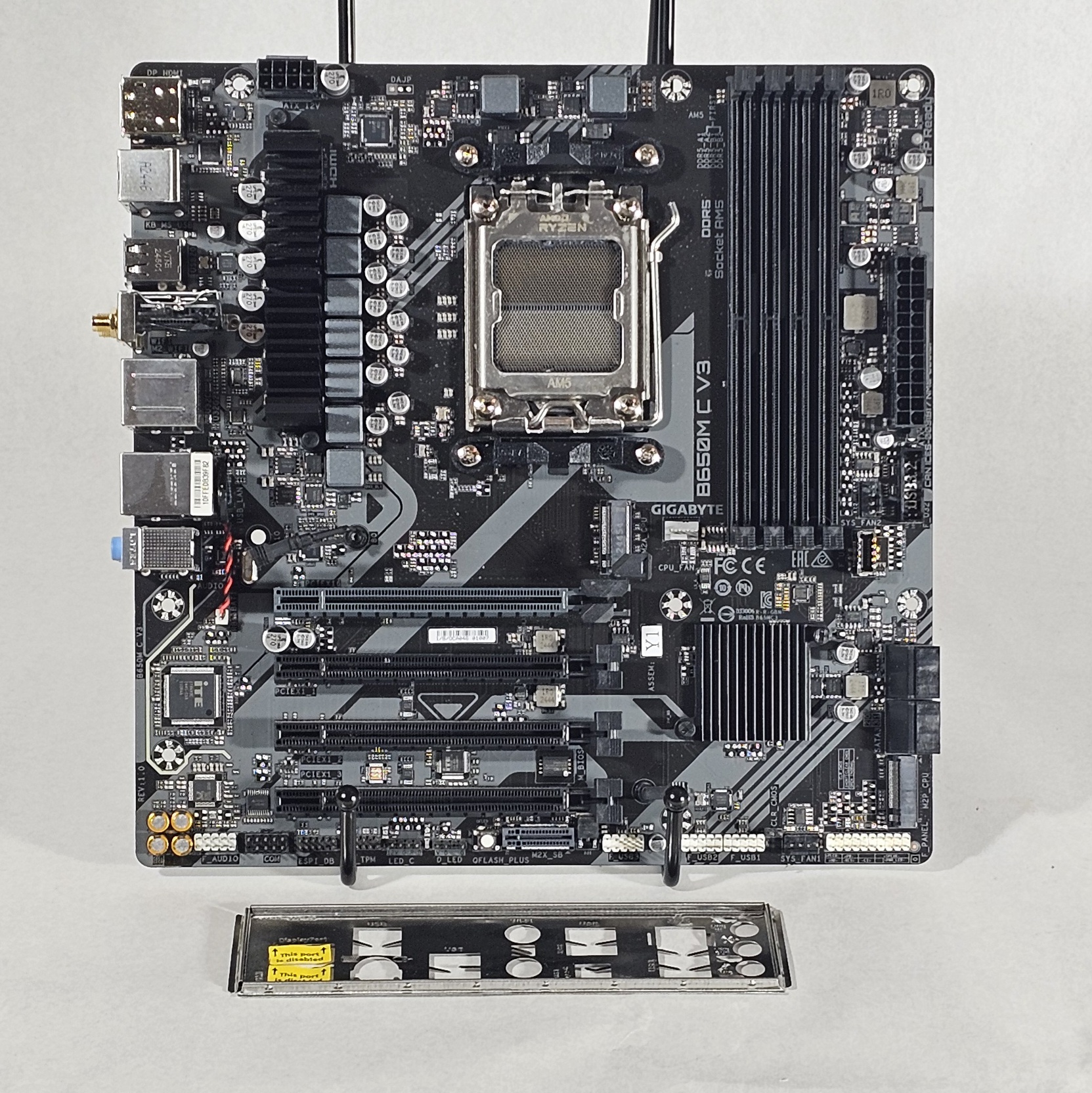 Gigabyte B650M C V3 AM5 DDR5 mATX Motherboard - Fully Tested