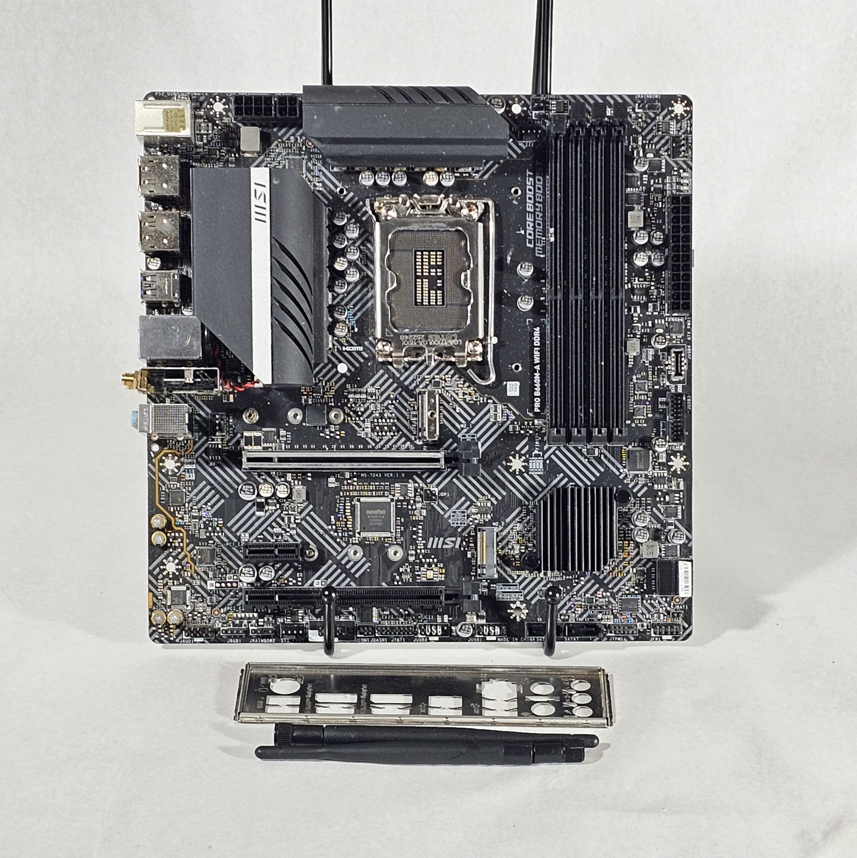 MSI PRO B660M-A WIFI DDR4 LGA1700 Motherboard - Like New