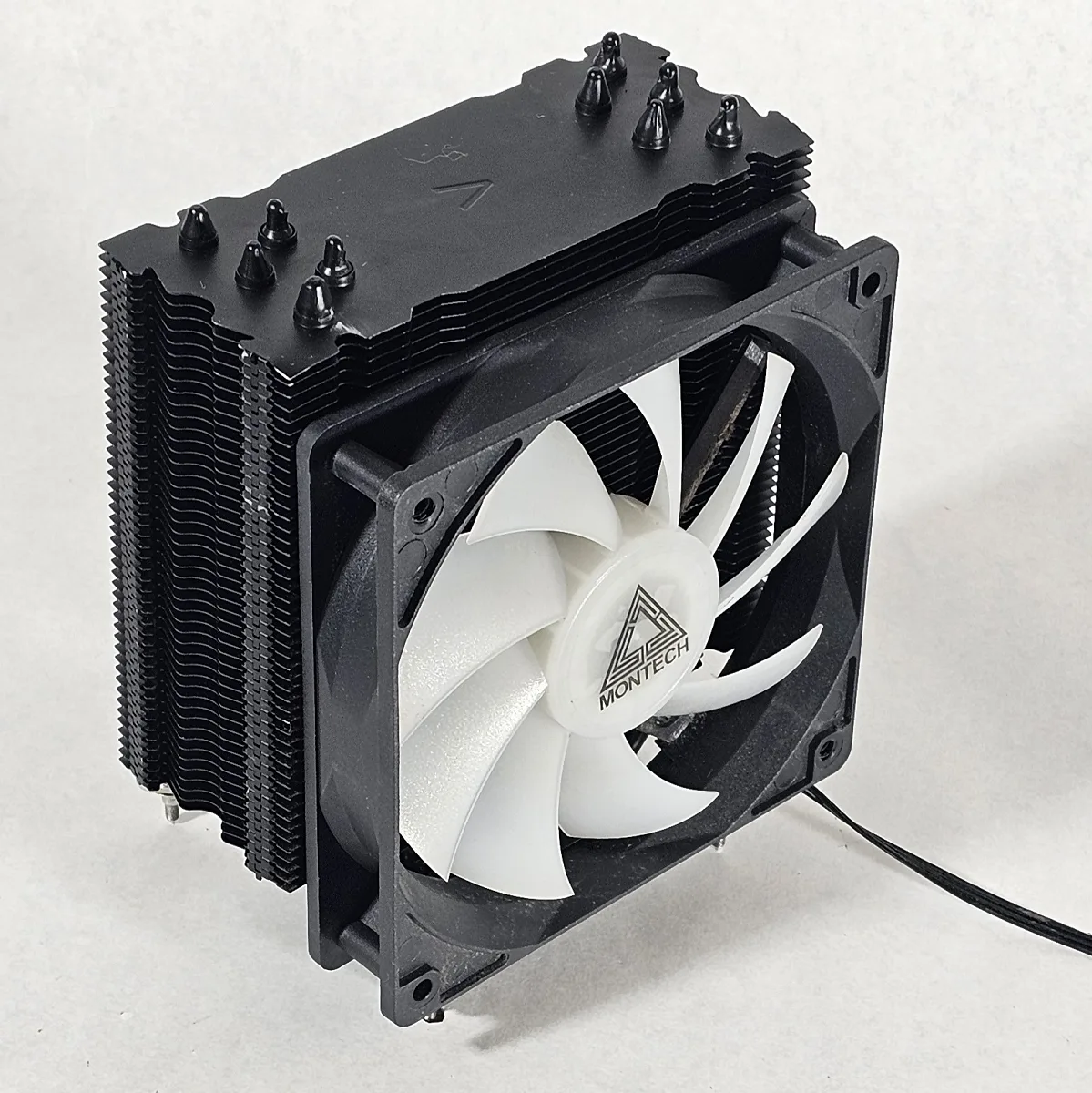 Black CPU Cooler with RGB Fan Intel LGA1700