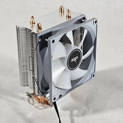 AIGO CPU Cooler with WHITE RGB Fan - photo 2