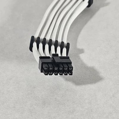 600W Watt GPU White Extension Cable - photo 2