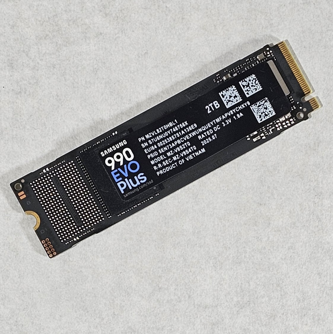 2TB NVMe M.2 SSD Samsung 990 EVO PLUS