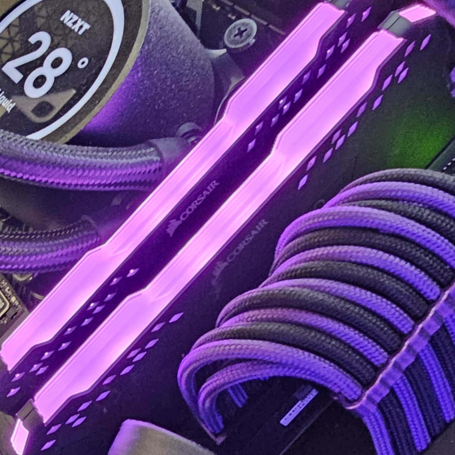 32GB DDR4 (2x16GB) C18 3600MHz CORSAIR VENGEANCE RGB PRO RAM Memory
