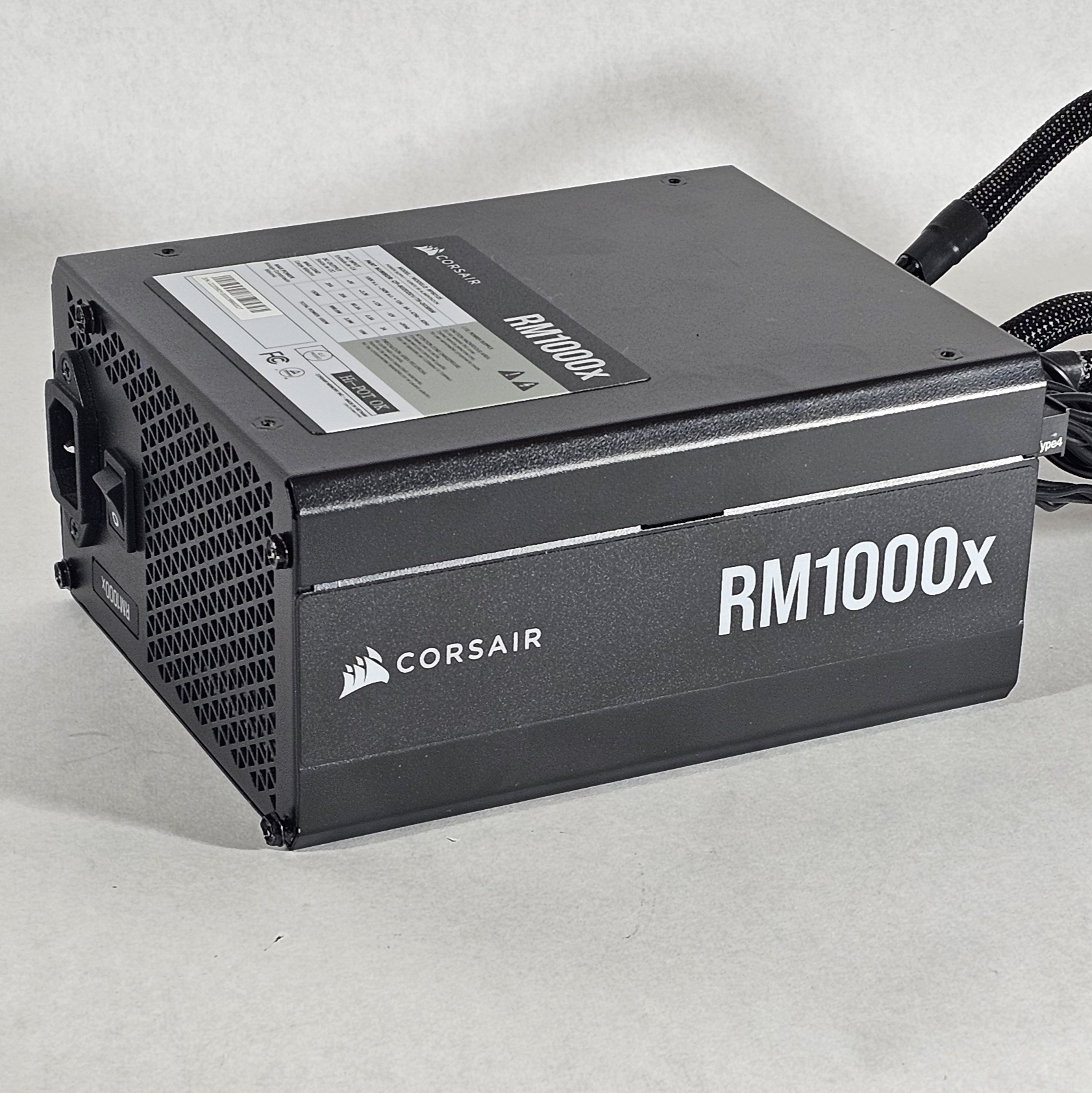 1000 Watt PSU 80+ GOLD CORSAIR RM1000x Modular ATX Power Supply - Ready to Ship