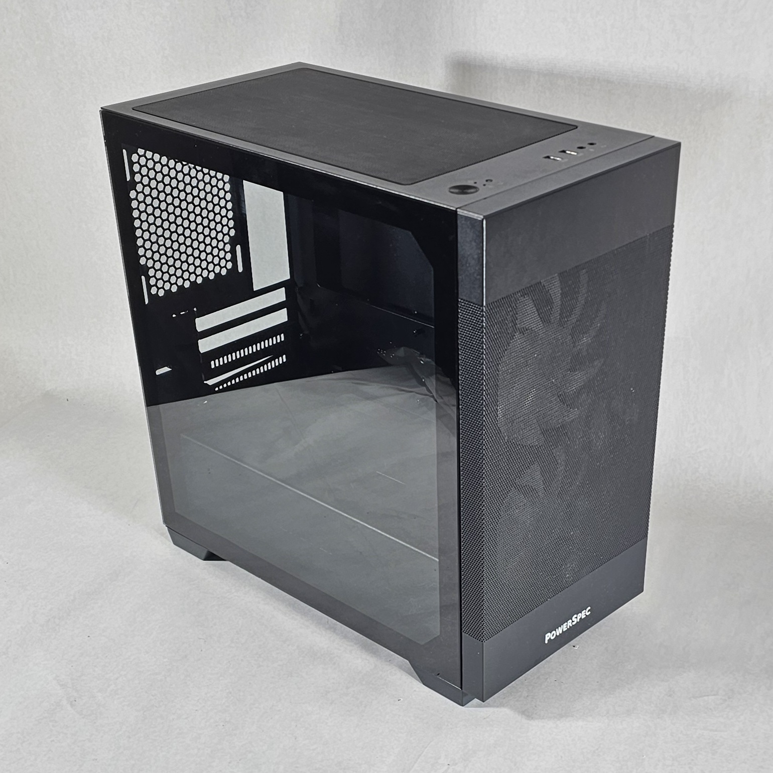 PowerSpec mATX PC Case with RGB Fans